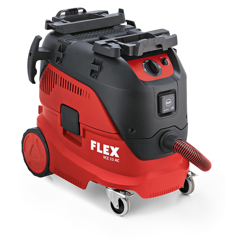 Flex-tools 444111 VCE33L AC Aspirateur de sécurité avec nettoyage automatique du filtre, classe L