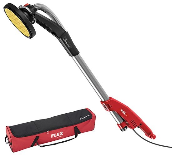 Flex-tools 494496 GE 7 + MH-X Ponceuse girafe pour mur et plafond avec système de tête interchangeable