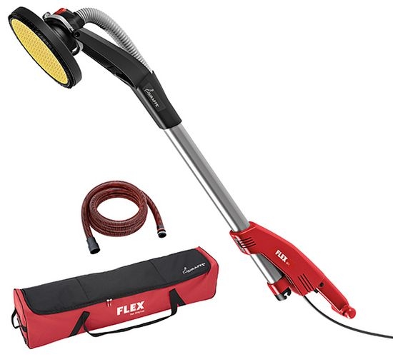 Flex-tools 494550 GE 7 + MH-X + SH Ponceuse girafe pour murs et plafonds avec système de tête interchangeable