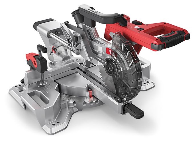 Flex-tools 500631 SMS 190 18.0-EC tronçonneuse sans fil 190 mm 18V hors batteries et chargeur