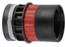 Flex-tools Accessoires 406716 Clip à bague filetée avec contrôle de l'air secondaire 32 mm