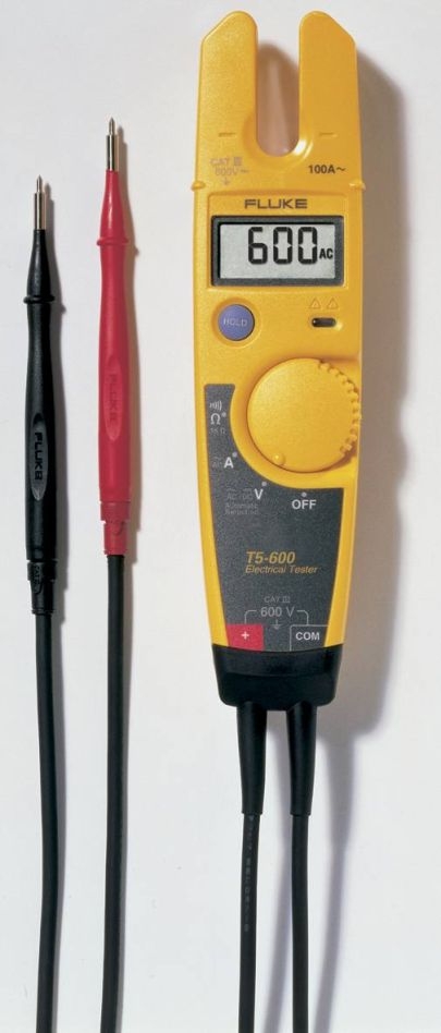 Fluke 659612 T5-600 eur1 Combinaison de multimètre, pince et pointeur bipolaire