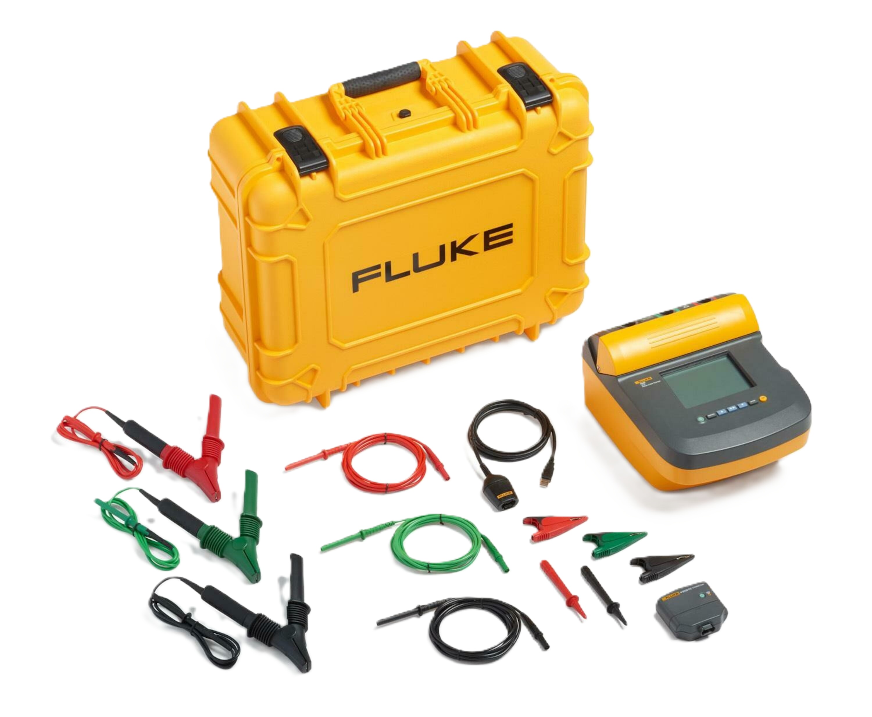 Fluke 3665111 1555/KIT Kit de testeur d''isolation 10kV avec un connecteur infrarouge supplémentaire Fluke Connect