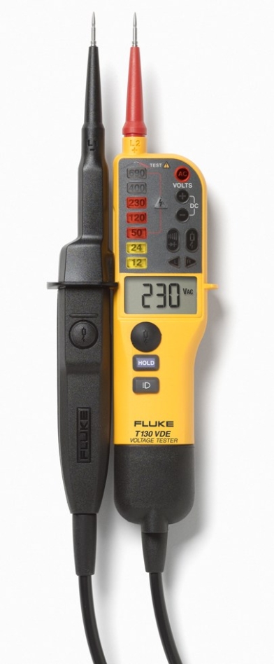 Fluke 4093095 T130/VDE Testeur de tension / testeur de sonnette