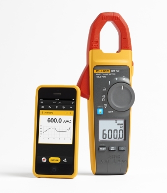Fluke 4695814 902 FC Pince de courant sans fil TRMS HVAC