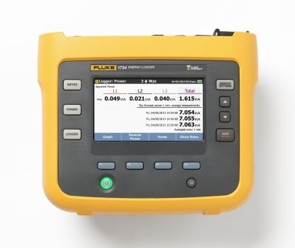 Fluke 4706594 FLUKE-1734/EUS Enregistreur d''énergie sans fil version EU/US avec pinces de courant