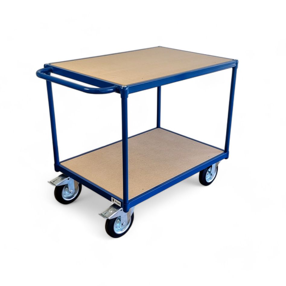 FRAMI 201.029 Chariot de table 1000 x 700 mm avec 2 étagères