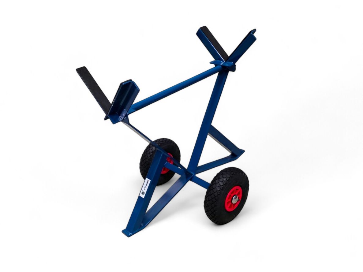 FRAMI 212.783-L Chariot de transport de tubes et de barres sur roues pneumatiques
