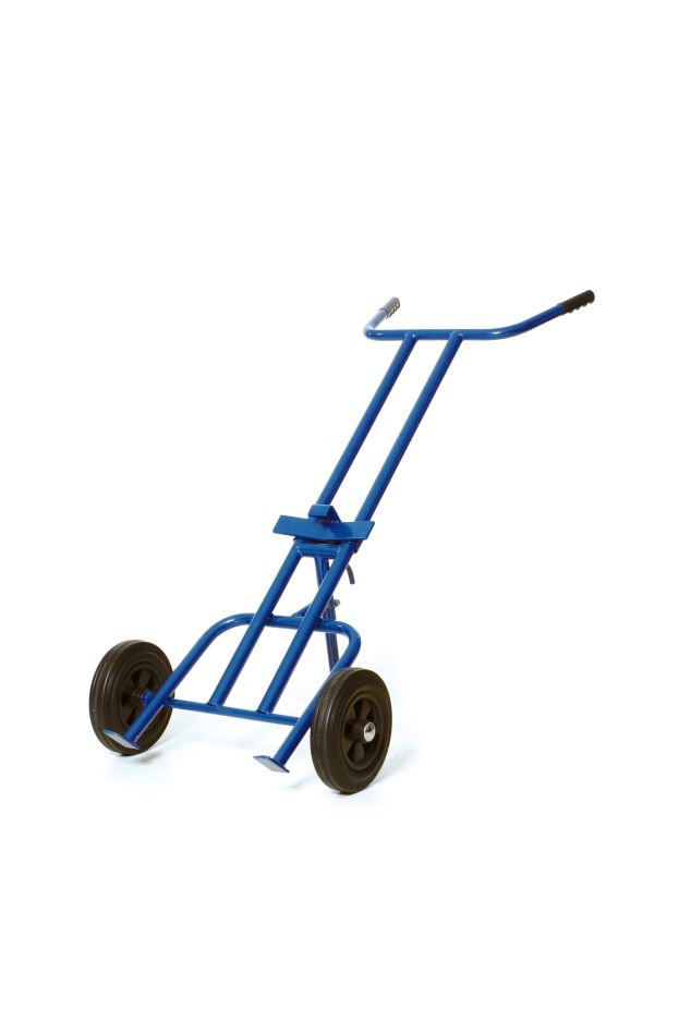 FRAMI 206.005 Chariot à fûts sur roues en caoutchouc solide Fûts de 200l