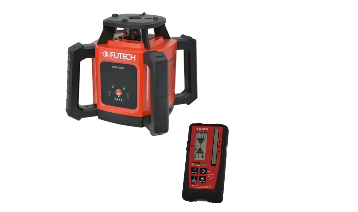 Futech 052.01R.4M Para ONE Red Rotation Laser + Receiver Quatro MM