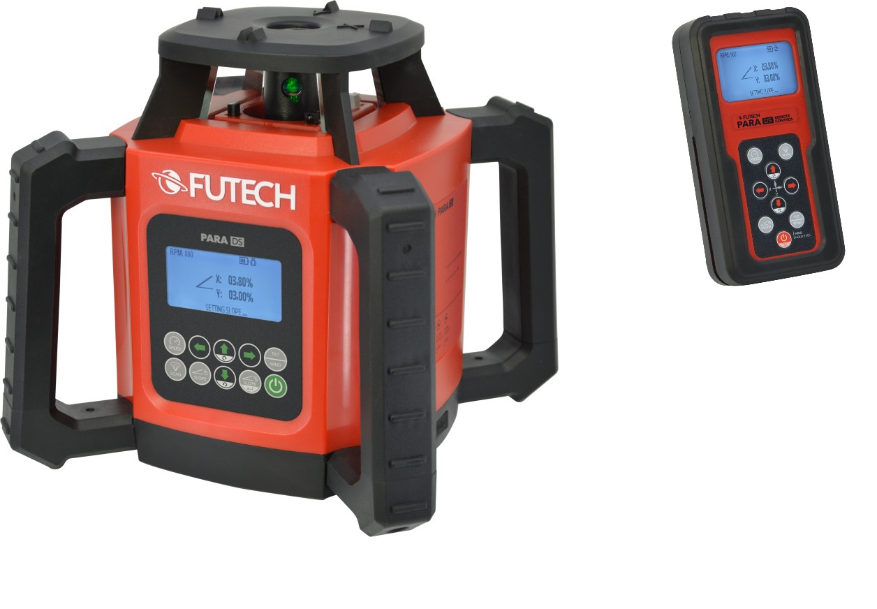 Futech 052.05G.50 Para DS vert Rotation laser + Récepteur Para Récepteur MM