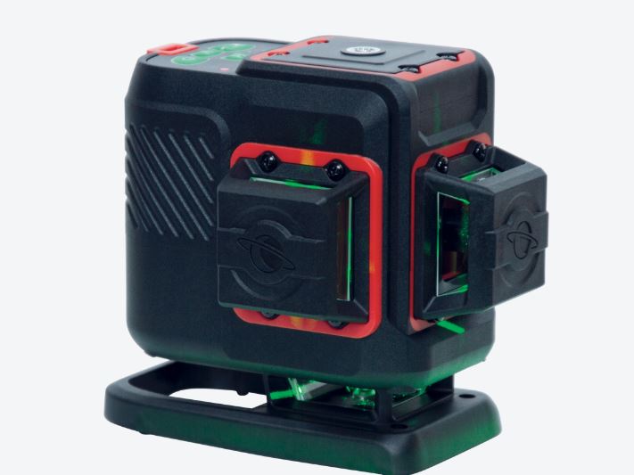 Futech 026.3FG Multicross 3D Floor cordless cross line laser green excl. batterie et chargeur