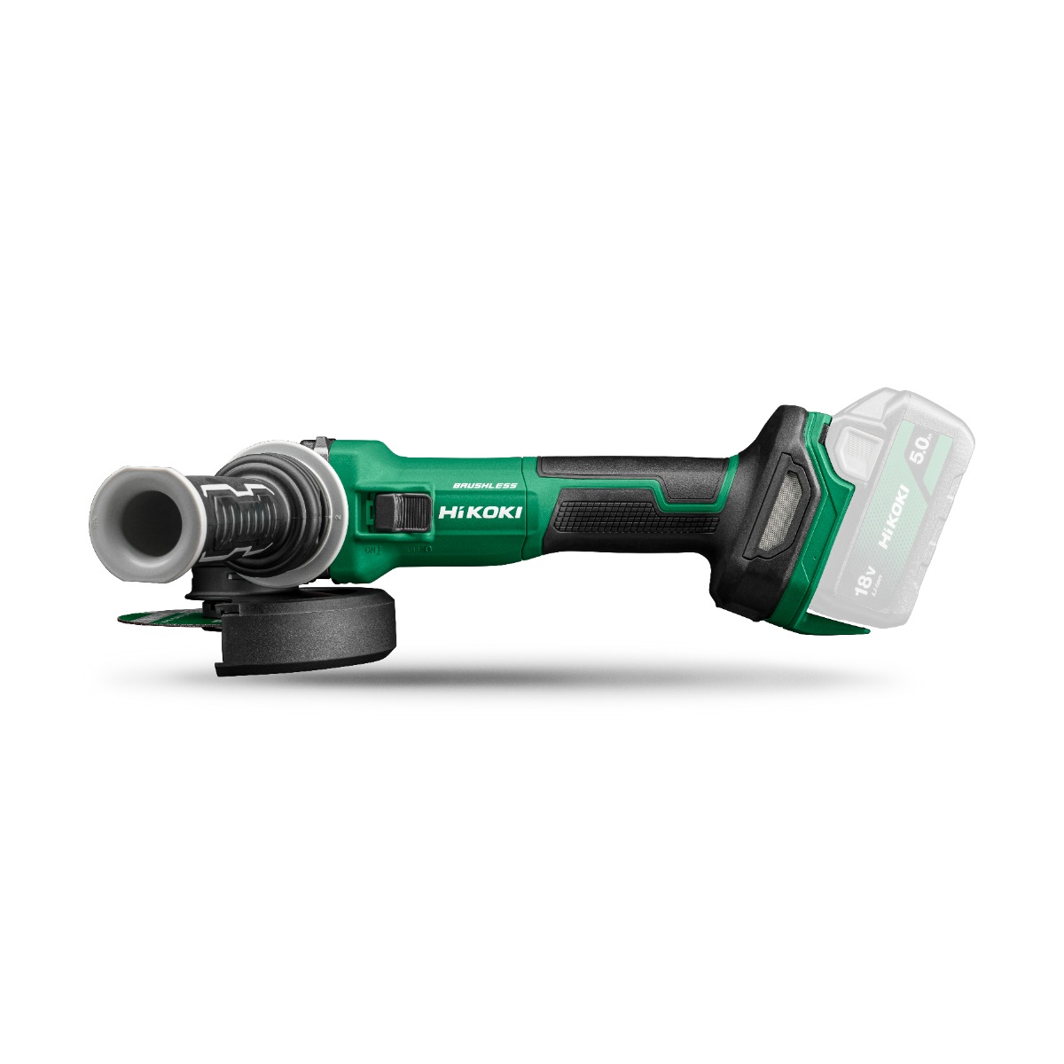 HIKOKI G1813DEW2Z Meuleuse d'angle Multivolt Accu 125mm 18V hors batteries et chargeur en coffret HSC III