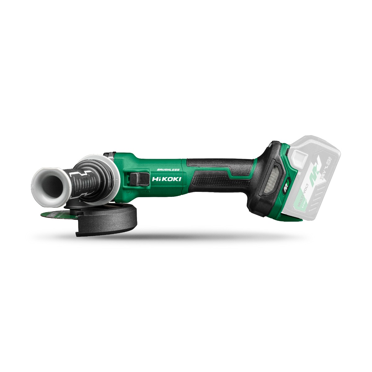 HIKOKI G3613DVEW2Z Meuleuse d'angle Accu 125mm 36 Volt hors batteries et chargeur en coffret HSC III