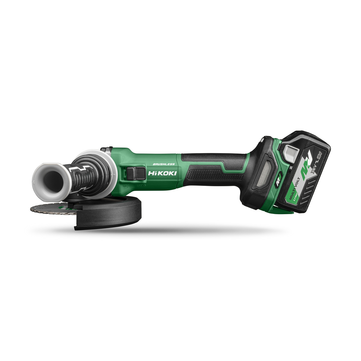 HIKOKI G3615DVEWQZ Meuleuse d'angle sans fil 125mm 36V 2.5Ah dans un coffret HSC III