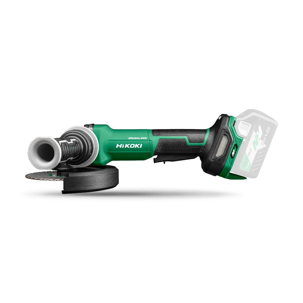 HIKOKI G3615DVFW2Z Meuleuse d'angle Accu 150 mm 36 Volt Brushless hors batteries et chargeur en coffret HSC III