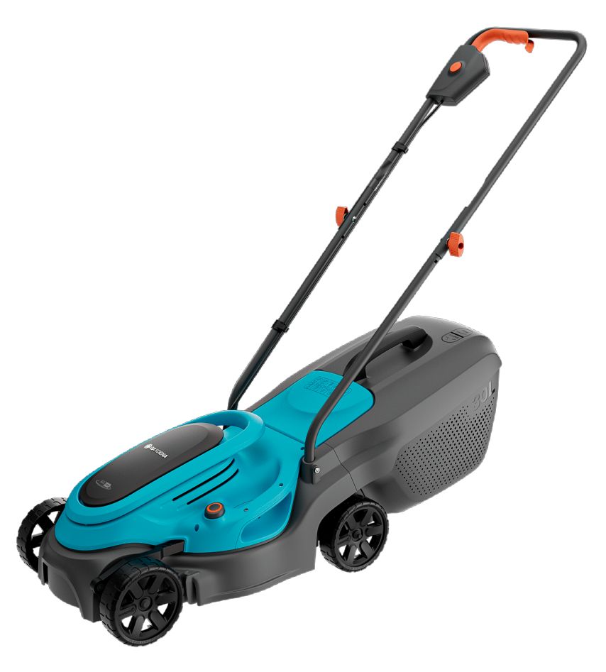 Gardena 14634-20 EasyMax 32/18V P4A Set 4.0 Accu Tondeuse 1x 18V 4.0Ah batterie et chargeur 32 cm de largeur de coupe