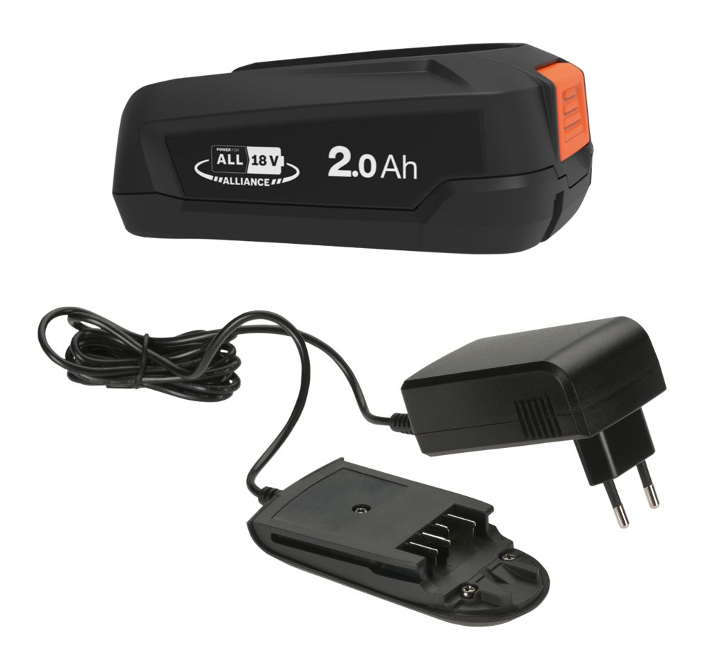 Gardena 14916-20 Kit de démarrage P4A batterie système PBA 18V/36 2.0Ah + chargeur AL 18V-20 POWER FOR ALL