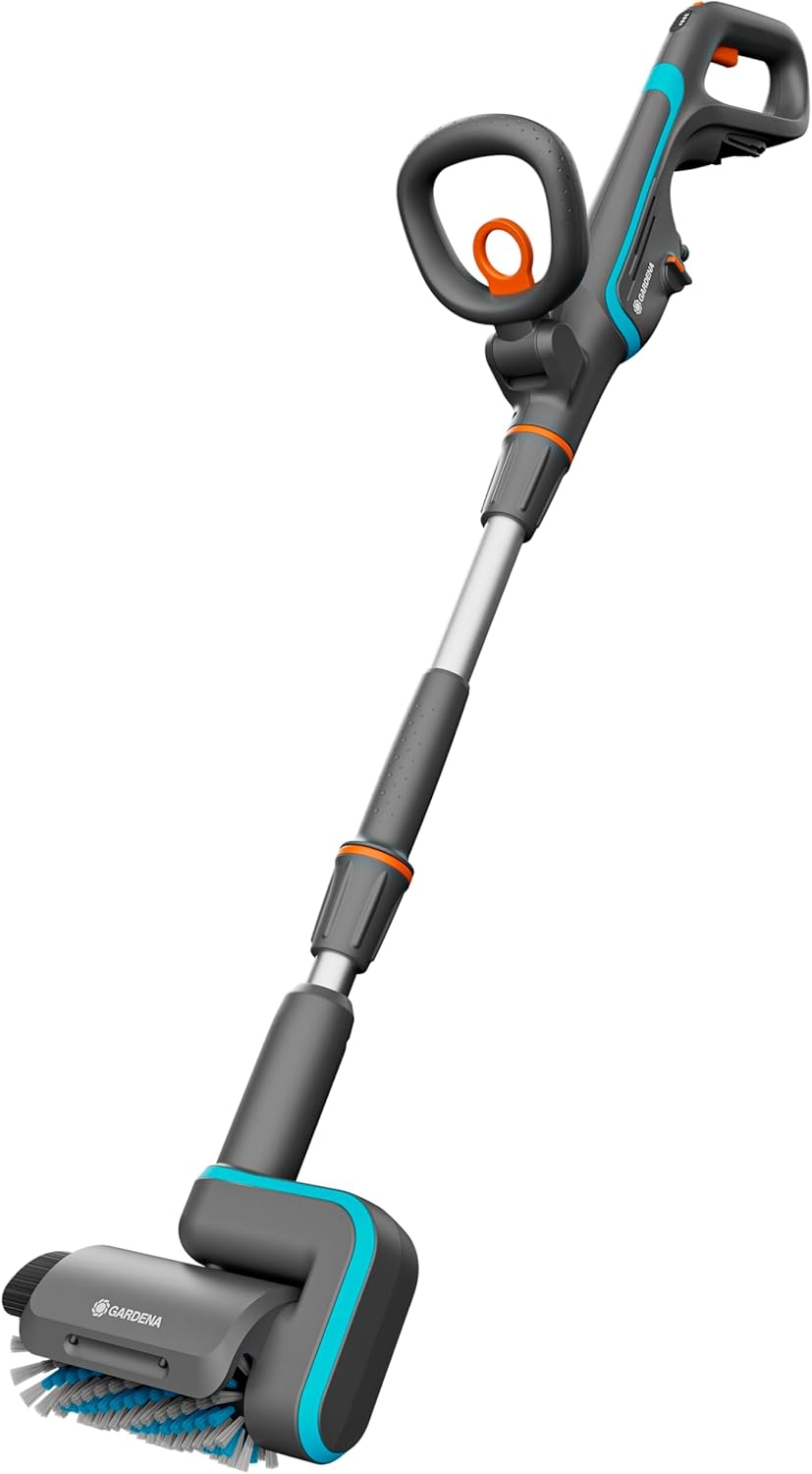 Gardena 14841-55 Nettoyeur sans fil Aquabrush Patio P4A solo