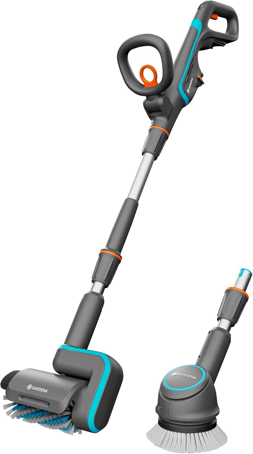 Gardena 14842-55 Nettoyeur sans fil Aquabrush Univ. P4A Solo