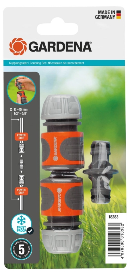 Gardena 18283-20 Jeu d'accouplement 13 mm (1/2 pouce)