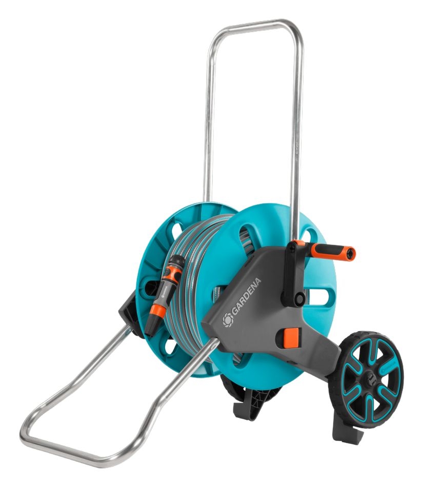 Gardena 18512-20 Jeu de chariots pour tuyaux AquaRoll M