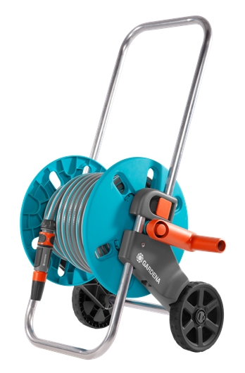 Gardena 18502-50 Chariot à tuyaux AquaRoll S Set avec 20 m de tuyaux !