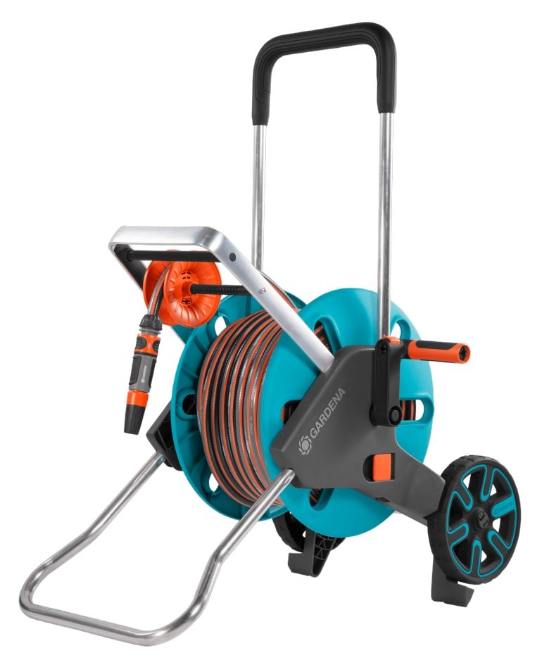 Gardena 18517-20 Chariot porte-tuyaux AquaRoll M Easy Set