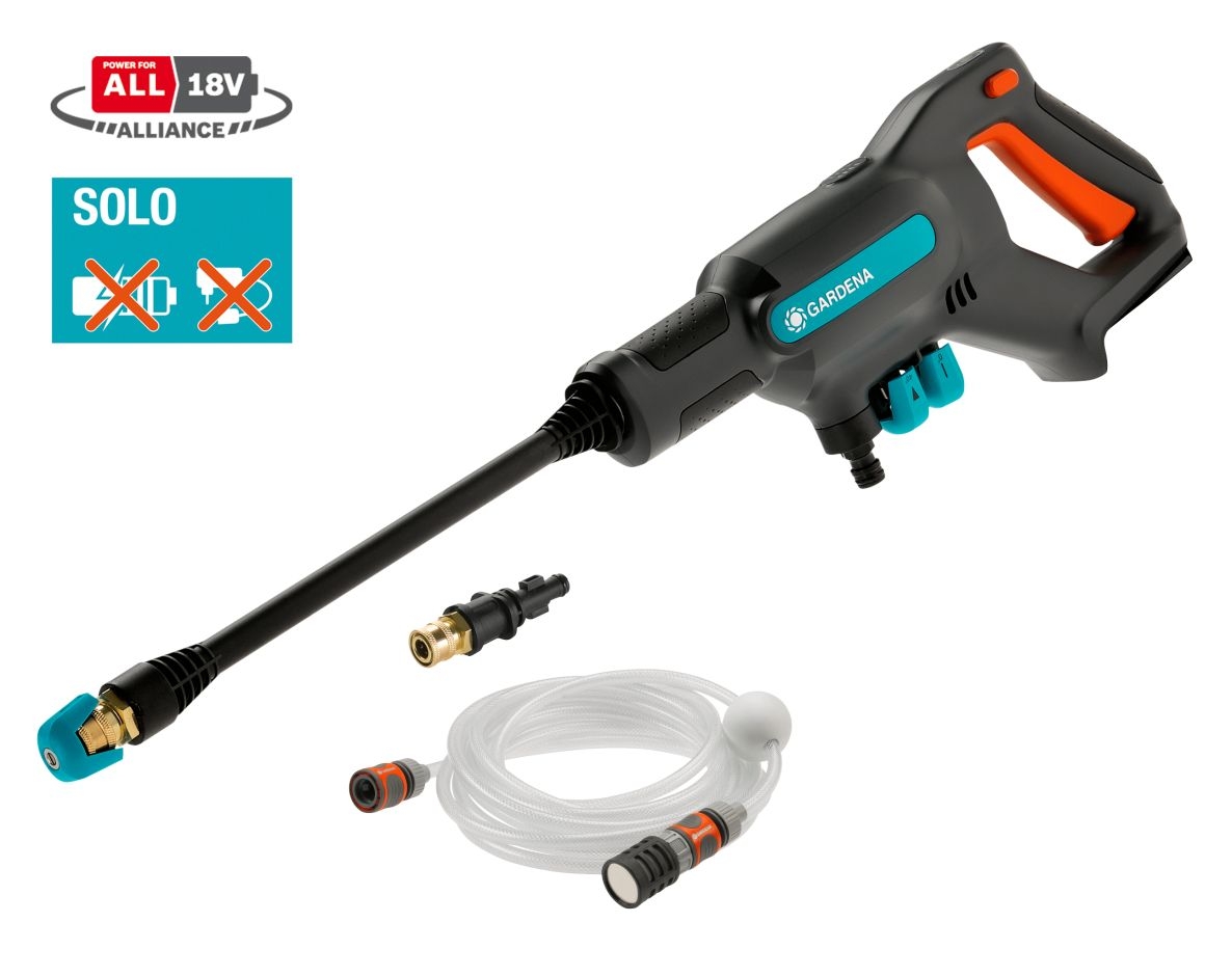 Gardena 14800-55 Batterie nettoyeur moyenne pression AquaClean 24/18 V P4A solo