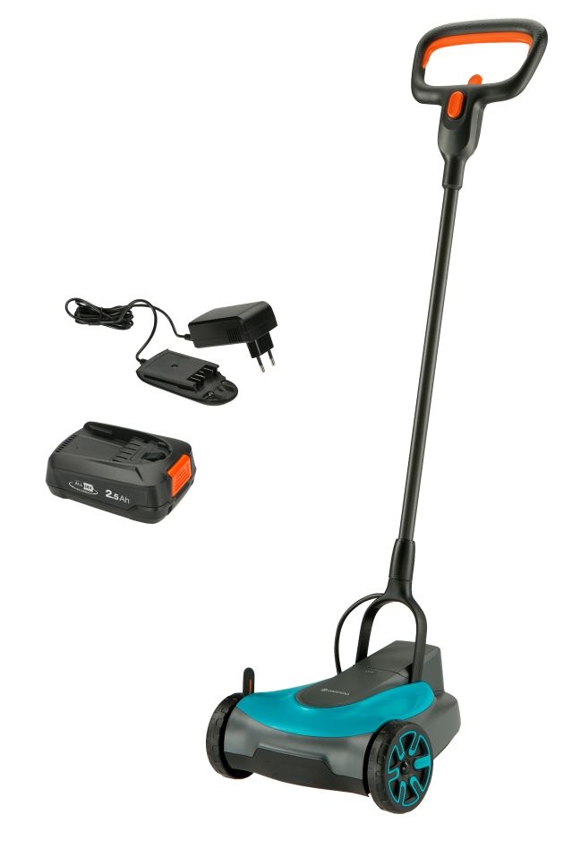 Gardena 14620-20 Set de tondeuse à gazon +  batteries HandyMower 22/18V P4A