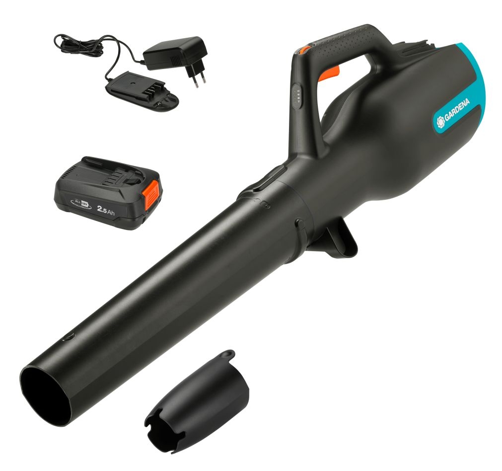 Gardena 14890-20 Souffleur de feuilles sans fil PowerJet 18V P4A set