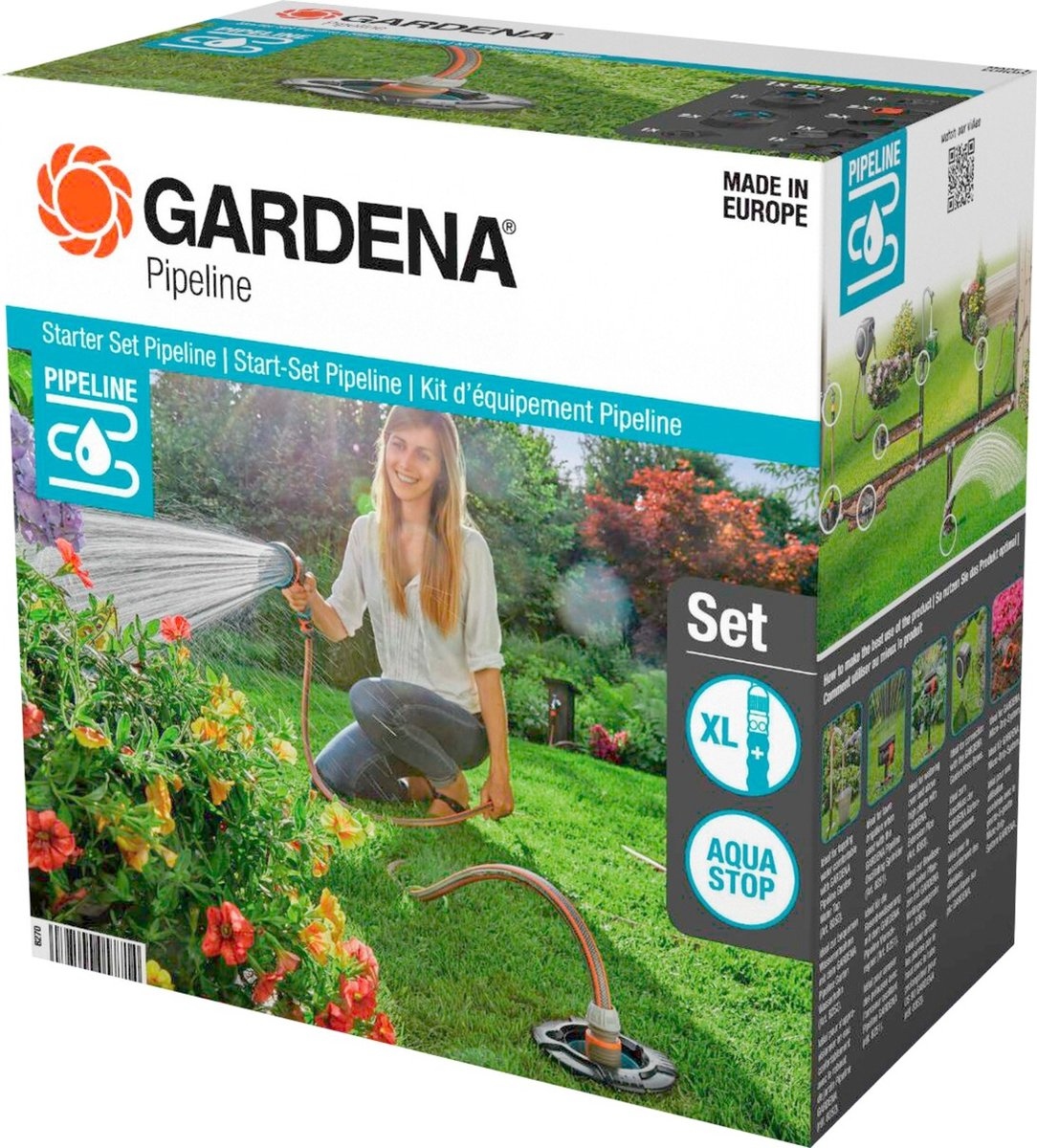 Gardena 08270-20 Kit de démarrage pour l'irrigation des canalisations