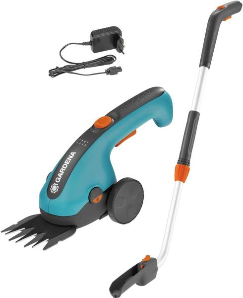 Gardena 09886-20 Set Accu Grass Shears 3.6 Volt ClassicCut Li+ poignée/roues