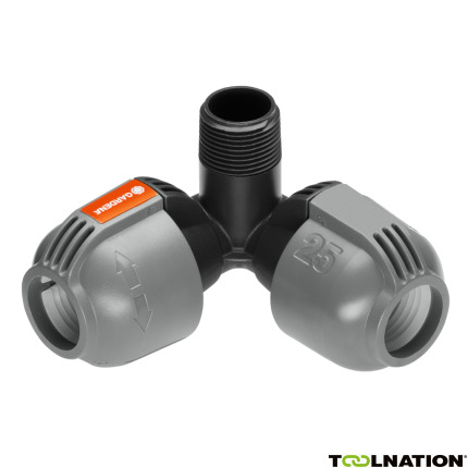 Gardena 02783-20 2783-20 Pièce en L filetage extérieur 25mm 3/4 pouce