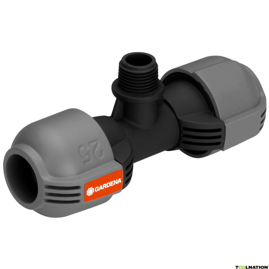 Gardena 02786-20 2786-20 Pièce en T filetage extérieur 25mm 1/2 pouce