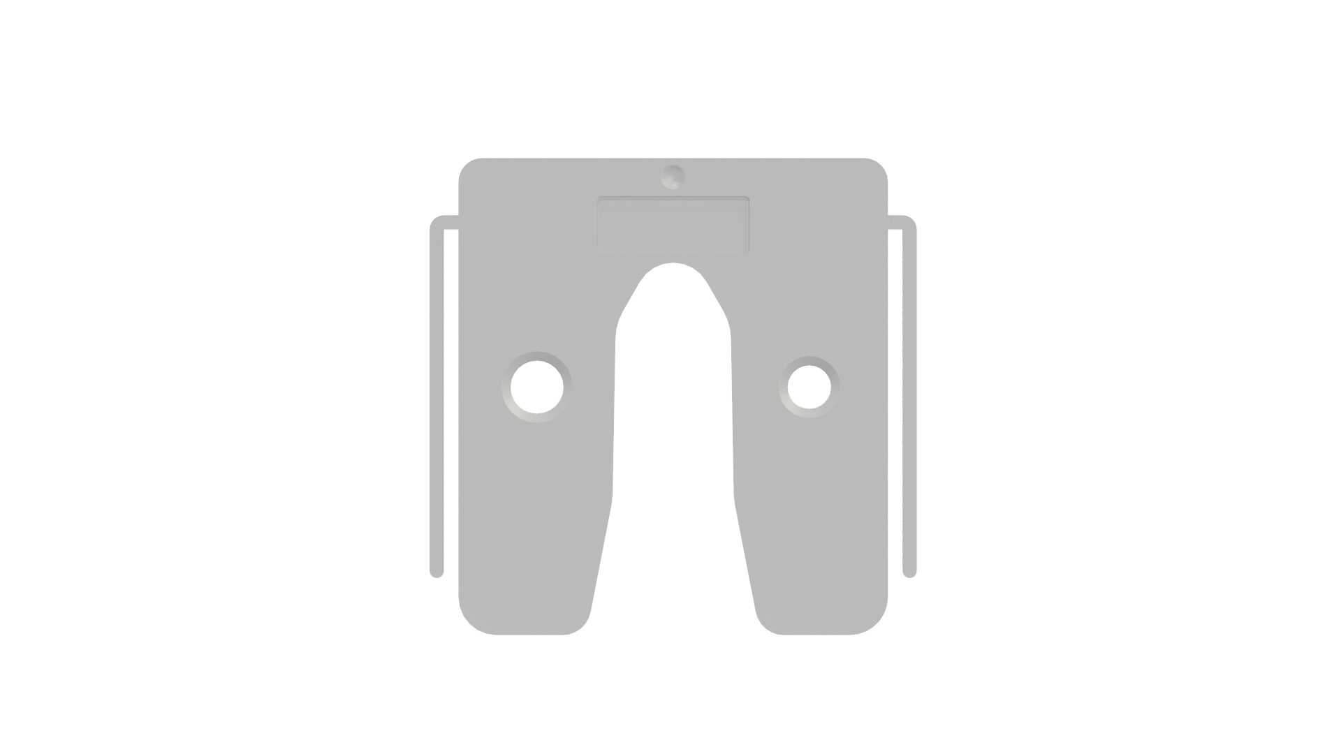 GB 34501.B006 Plaque de remplissage avec pieds de réglage transparents 1 mm 768 pièces