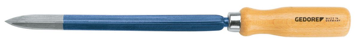 Gedore 8779560 132-250 Grattoir, modèle creux 3-angulaire 250 mm