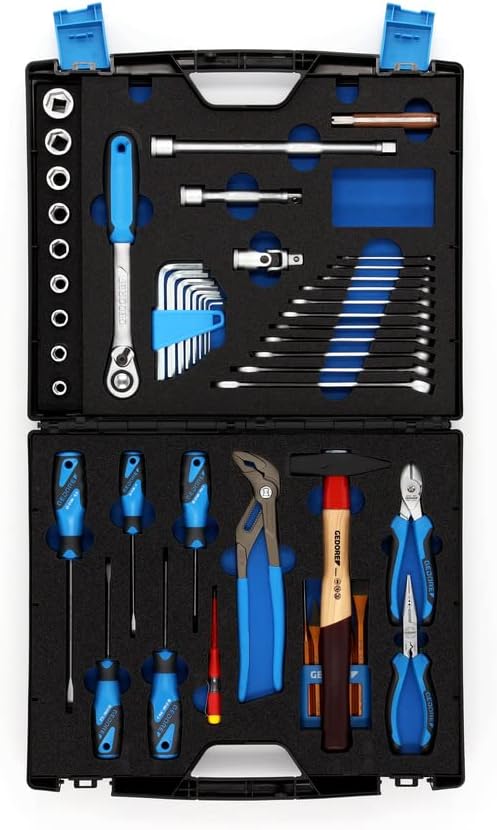 Gedore 6600780 1000 TOURING boîte à outils 49-pièces