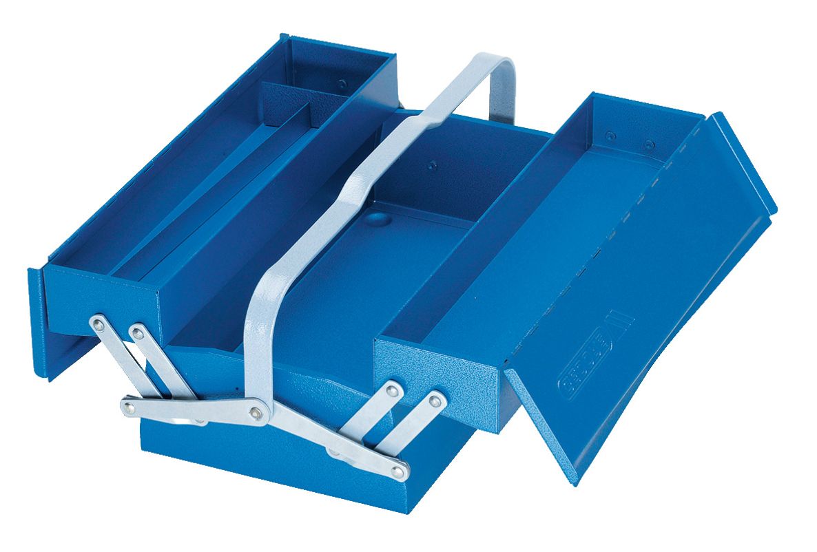 Gedore 6608250 1263 L Boîte à outils vide, 3 compartiments, 160x420x225 mm