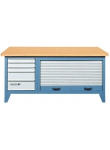 Gedore 6618050 B 1500 L Établi avec grille métallique