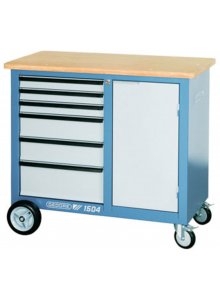 Gedore 1814958 1504 0321 Établi mobile à 6 tiroirs