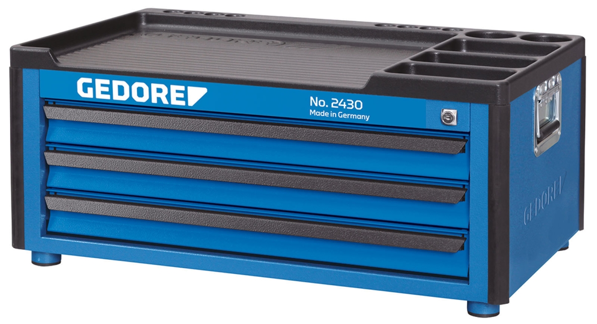 Gedore 1888927 2430 Mallette à outils 3 tiroirs