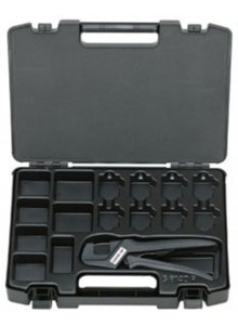 Gedore 1963279 S 8140 P Jeu d'outils de sertissage en coffret plastique
