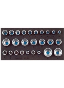 Gedore 2308924 1500 CT1-19 IS Jeu de clés à douille dans le module CT