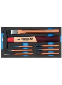 Gedore 2309041 1500 CT1-350 Jeu d'outils à percussion dans le module CT 8 pièces