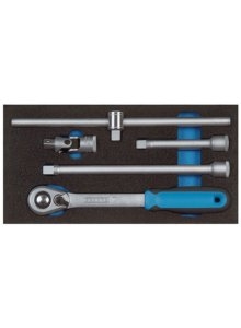 Gedore 2309114 1500 CT1-1993 U-20 Jeu de clés à douille dans le module CT