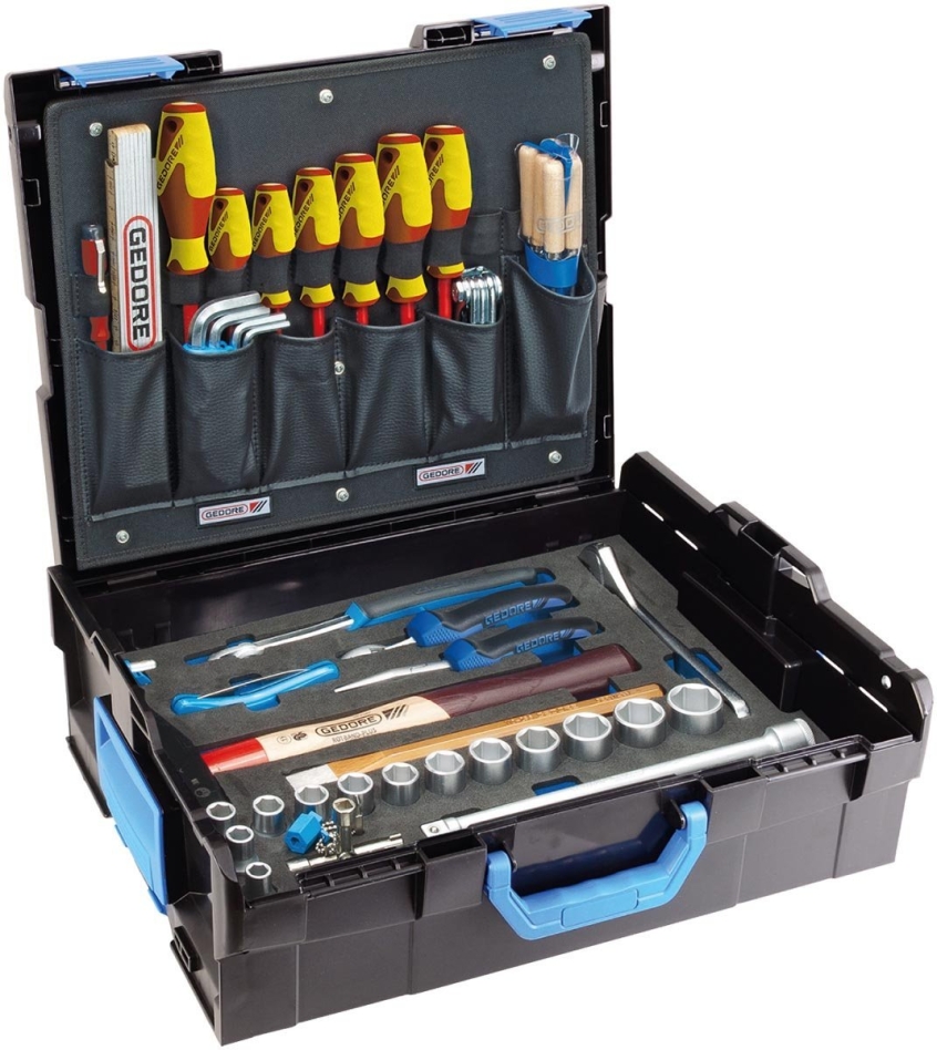 Gedore 2658194 1100-01 Assortiment d'outils en L-Boxx 58 pièces