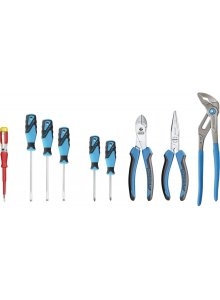 Gedore 2836211 S 1100 W-001 Assortiment de pinces et tournevis pour tableau d'outils 9 pièces