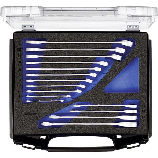 Gedore 2836114 1101 7-7 R Jeu de clés à douille dans i-Boxx 15 pièces