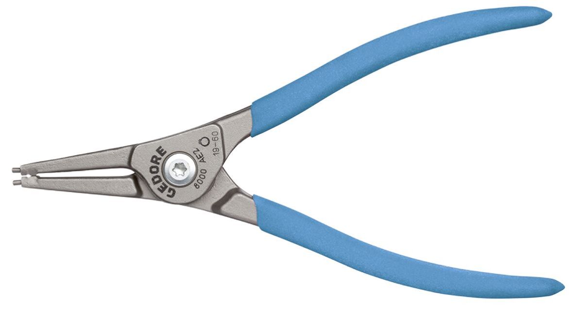 Gedore 2923602 8000 AE 2 Pince pour bagues d'arrêt externes droite 19-60 mm